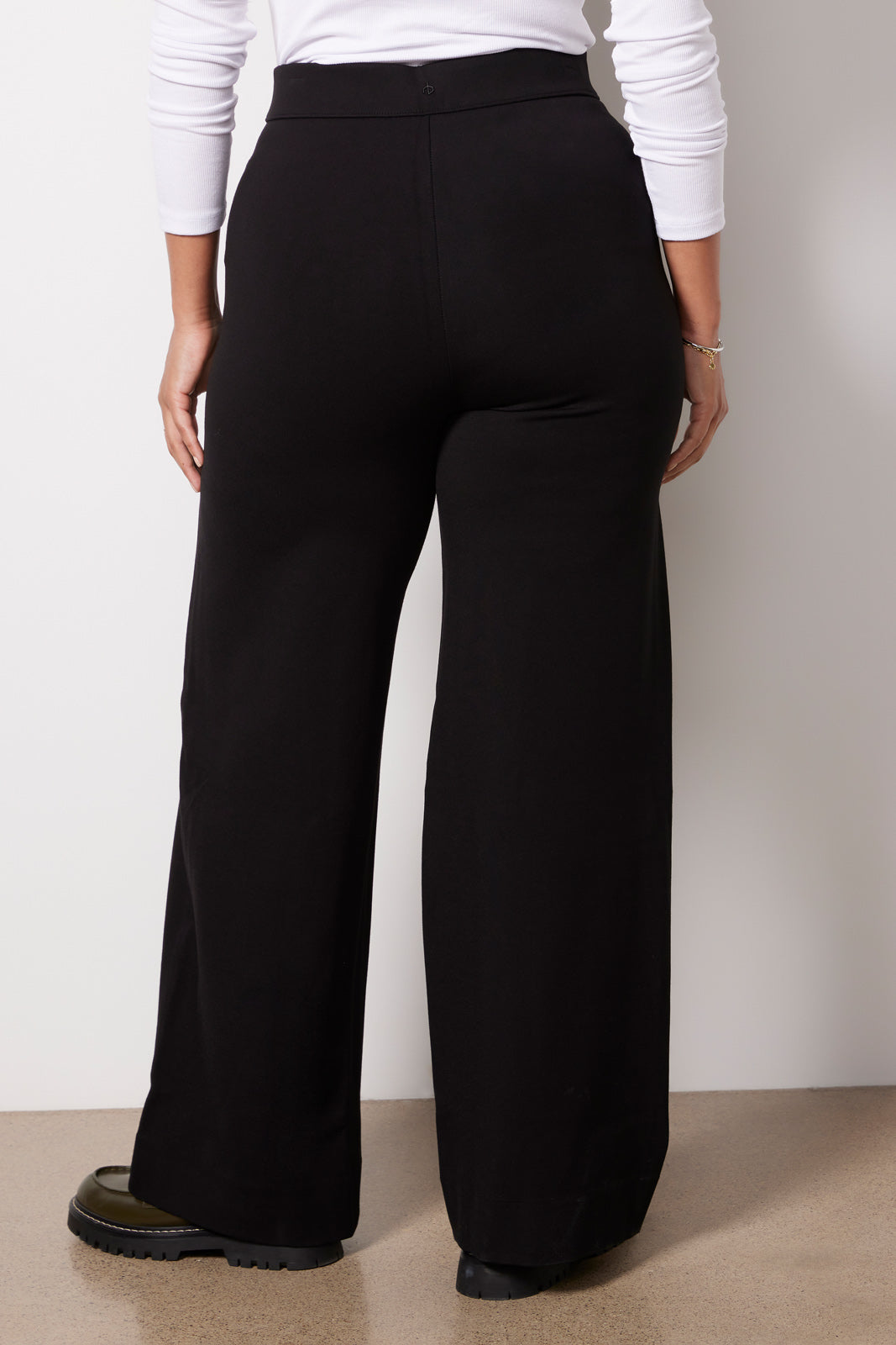 Irina Ponte Wide Leg Pant