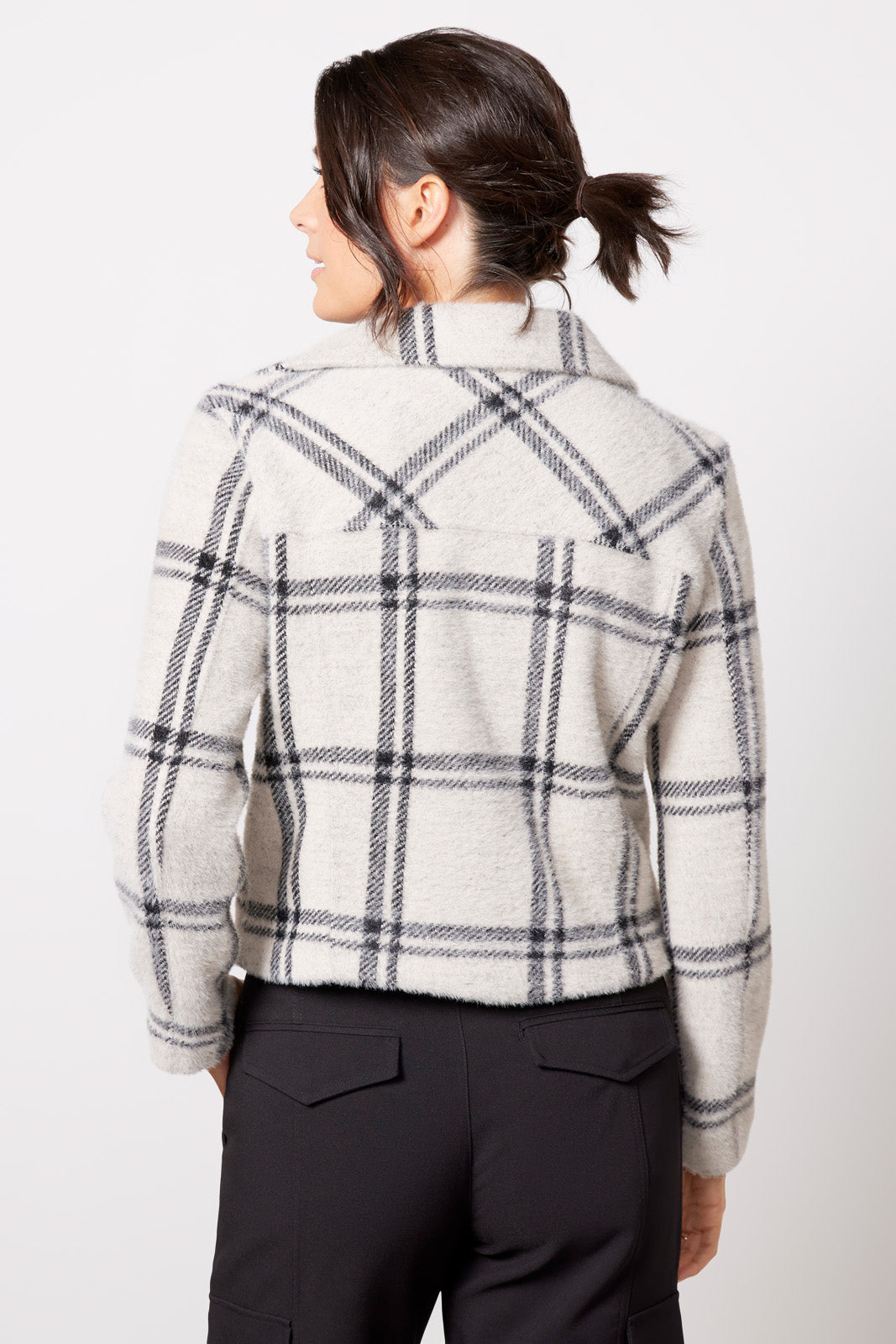 Wakefield Plaid Moto Jacket